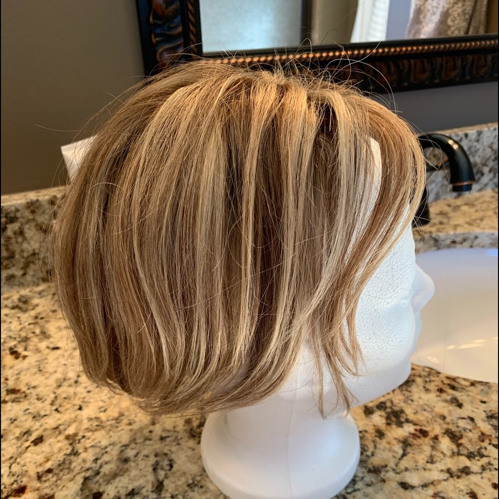 “Top secret” Human hair topper